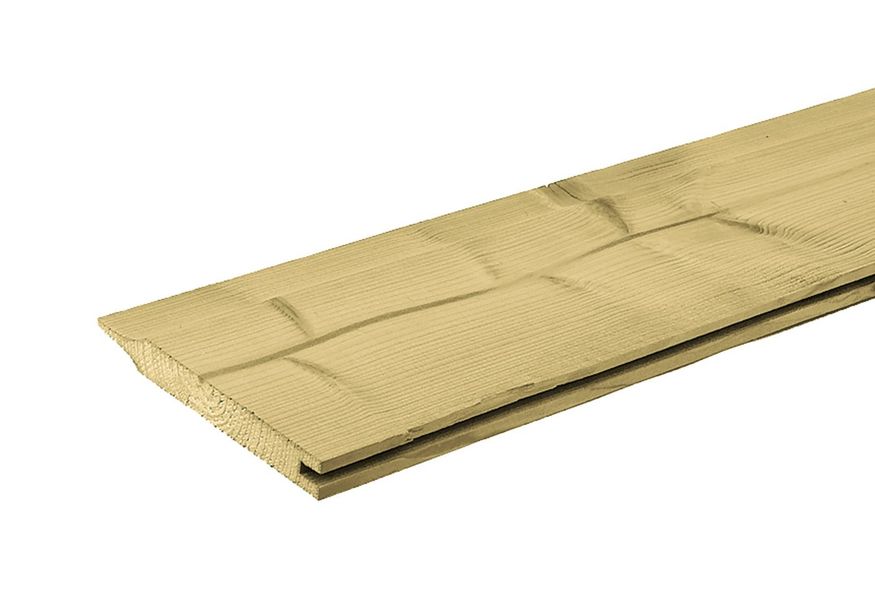 Gr. Vuren FSC Rabat Dubbel 19/130 - 480 cm Foto van Gr. Vuren FSC Rabat Dubbel 19/130 - 480 cm