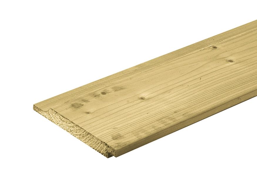 Gr. Vuren FSC Rabat enkel 19/135 - 360 cm Foto van Gr. Vuren FSC Rabat enkel 19/135 - 360 cm