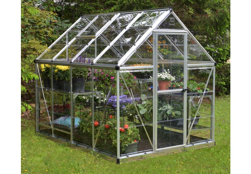 Palram – Canopia Harmony 6x8 Zilver Foto van Palram – Canopia Harmony 6x8 Zilver