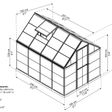 Foto van Palram – Canopia Harmony 6x8 Zilver