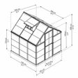 Foto van Palram – Canopia Harmony 6x6 - Groen