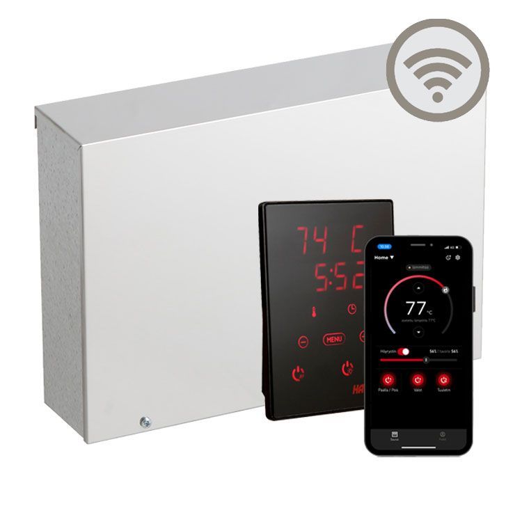 Foto der Harvia Xenio combi CX1104CXW Saunasteuerung - wifi