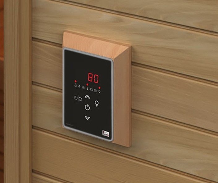 Foto der Holzrahmen Saunova und Innova - Espe*