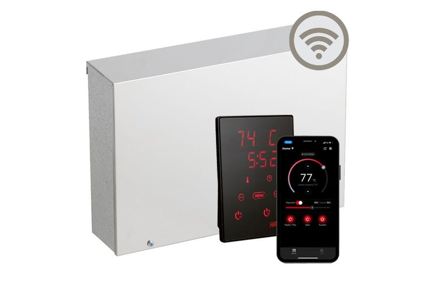 Harvia Xenio CX1704XW saunabesturing - wifi Foto van Harvia Xenio CX1704XW saunabesturing - wifi