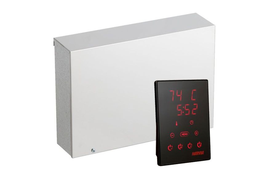 Harvia Xenio CX110C combi saunabesturing Foto van Harvia Xenio CX110C combi saunabesturing