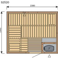 Foto van Harvia S2520 Variant Line Sauna