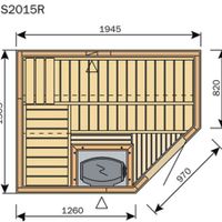 Foto van Harvia S2015R Variant Line Sauna