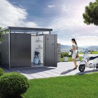 Foto van Biohort Highline H1 metalen tuinhuis