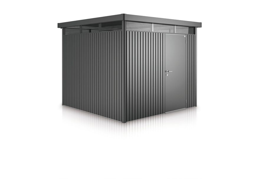 Biohort HighLine H4 Metalen Berging Donkergrijs Metallic Foto van Biohort HighLine H4 Metalen Berging Donkergrijs Metallic