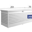 Foto van Biohort Hobbybox 200 Zilver Metallic