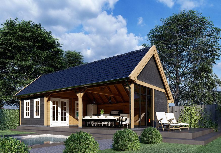 Trendhout Kapschuur de Stee 740x425 cm Foto van Trendhout Kapschuur de Stee 740x425 cm