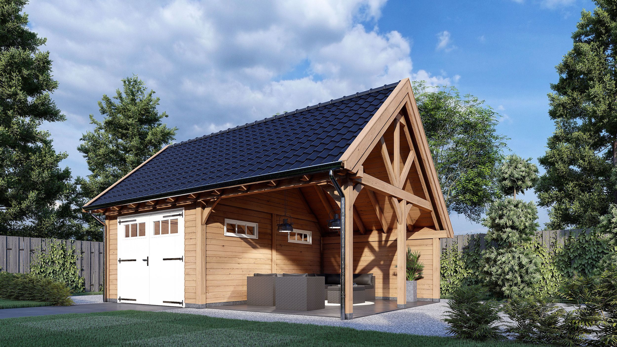 Foto van Trendhout kapschuur De Hofstee XXL