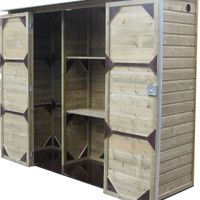 Foto van Lutrabox hoge tuinkast