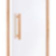 Foto von Hot Orange Saunatür Natur 70x190 cm, Klarglas Erle
