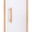 Foto van Hot Orange Saunadeur Natural 70x210 cm, melkglas vuren