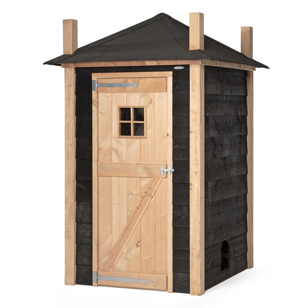 Foto van Voldux kippenhok hooiberg Mees