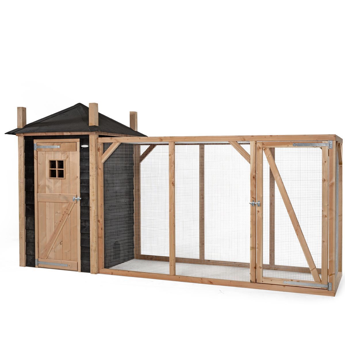 Foto van Voldux konijnenhok hooiberg Mees XL