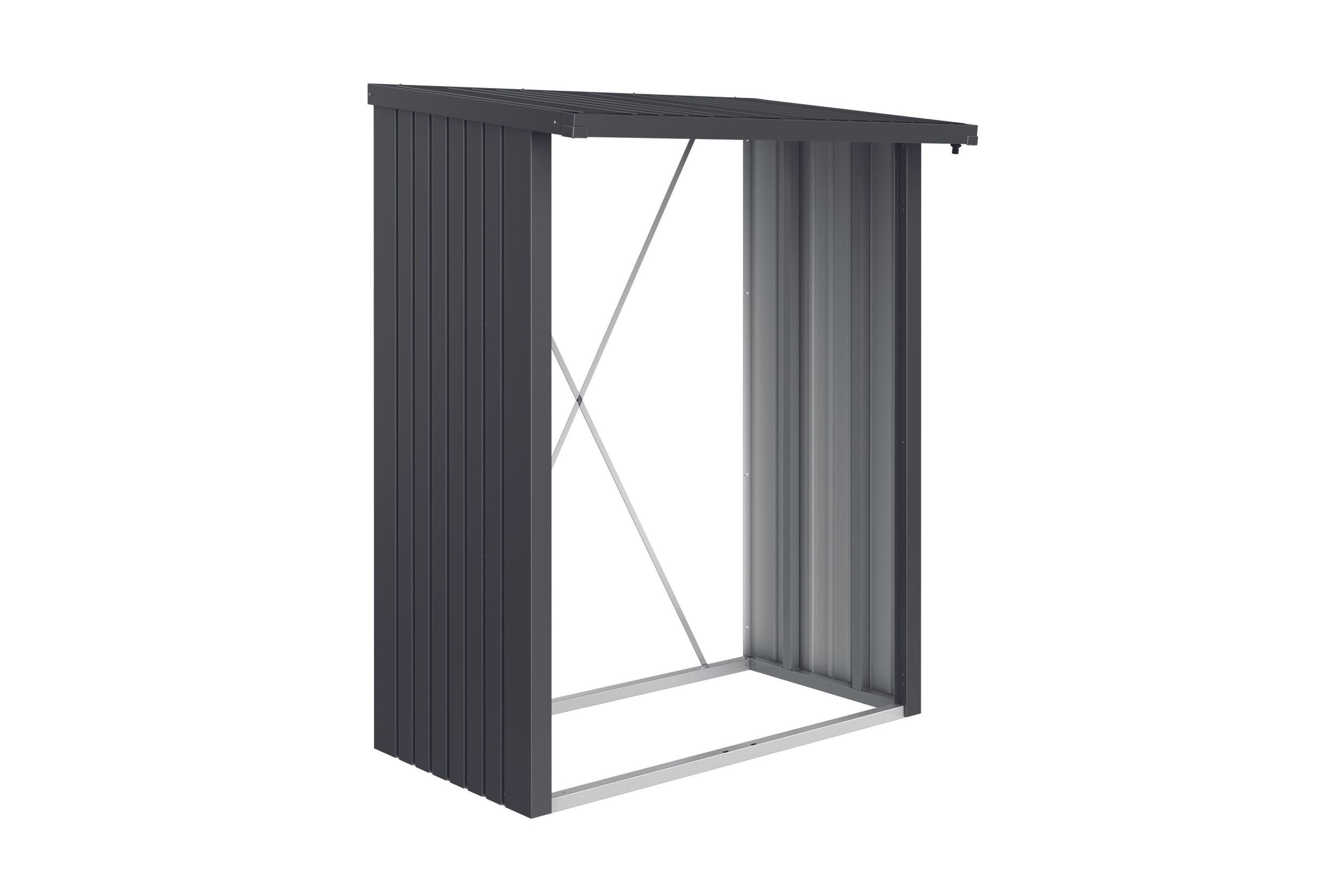 Foto van Biohort Woodstock 150 Metalen Houtopslag