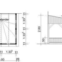 Foto der Azalp Terrassenüberdachung Holz Frazer