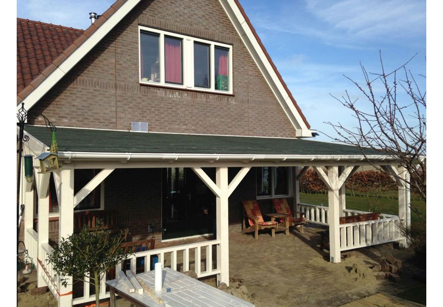 Azalp Houten veranda 600x300 cm Foto van Azalp Houten veranda 600x300 cm