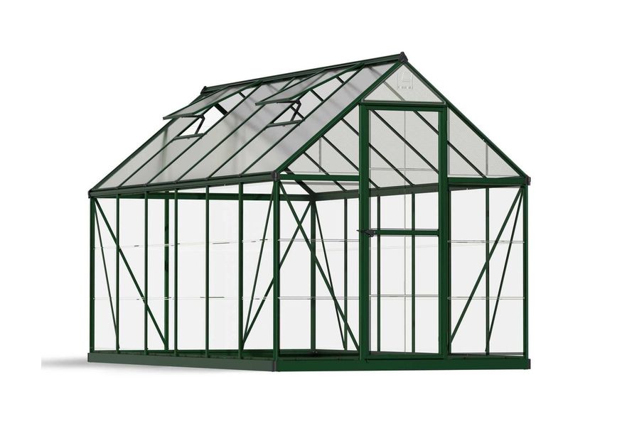 Palram – Canopia Hybrid 6x12 - Groen Foto van Palram – Canopia Hybrid 6x12 - Groen