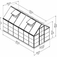 Foto van Palram – Canopia Hybrid Tuinkas