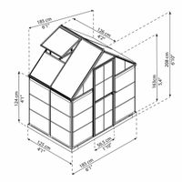 Foto van Palram – Canopia Hybrid Tuinkas
