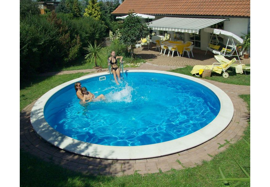 Trend Pool Boordstenen Ibiza 350 wit (complete set rond) Foto van Trend Pool Boordstenen Ibiza 350 wit (complete set rond)