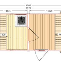 Foto van Interflex barrelsauna 1.95