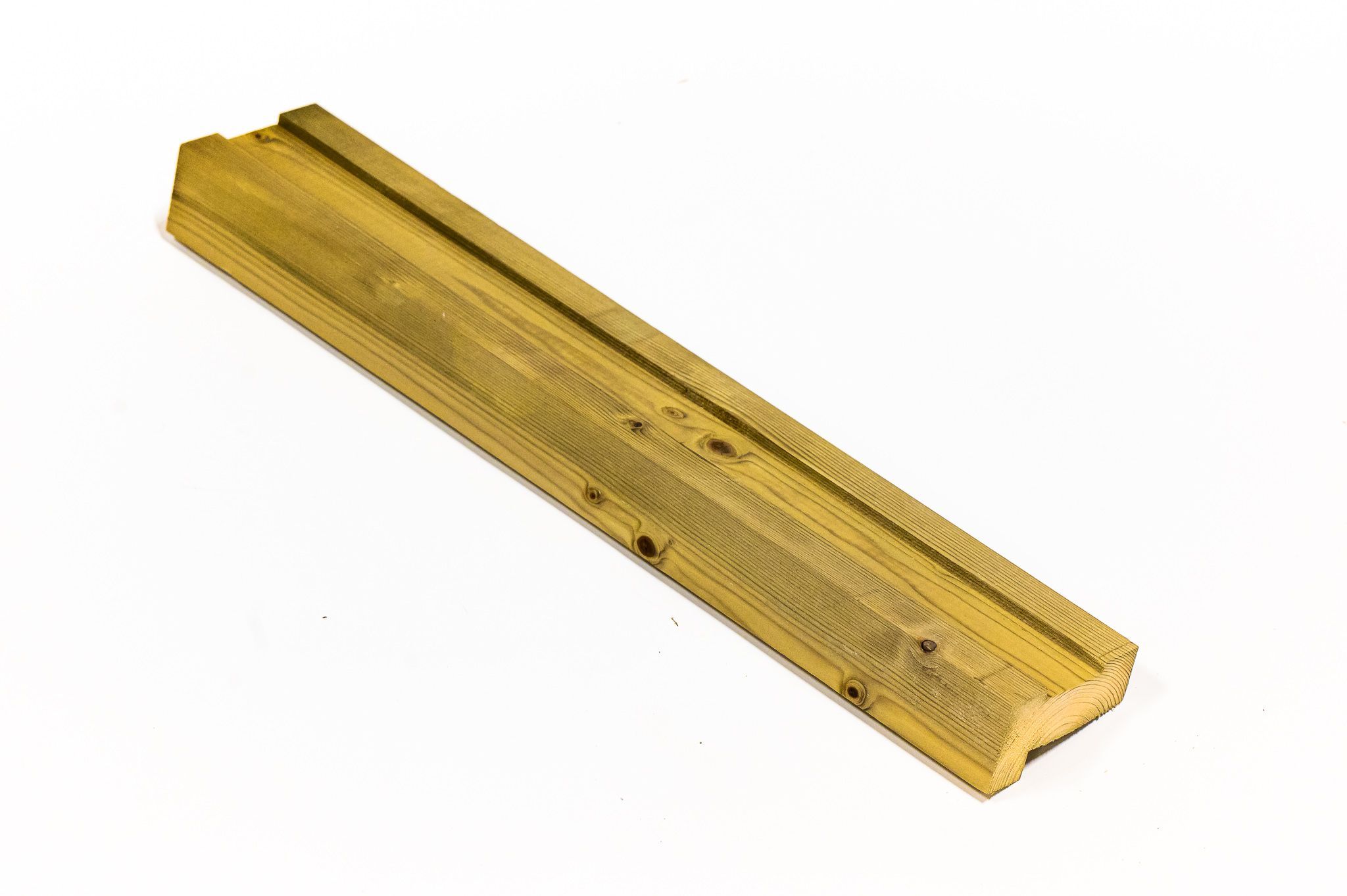 Foto der Interflex Rahmenfundamentleiste - imprägniert Fichtenholz 28-40 mm