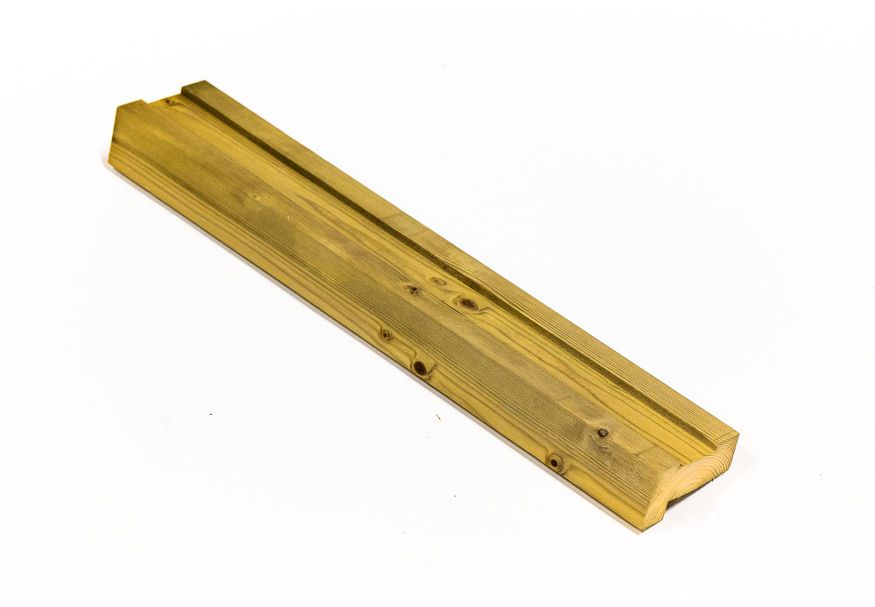 Interflex Rahmenfundamentleiste - imprägniert Fichtenholz 28-40 mm* Foto von Interflex Rahmenfundamentleiste - imprägniert Fichtenholz 28-40 mm*