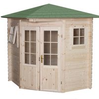 Foto der Interflex Blockhütte 2055 Plus
