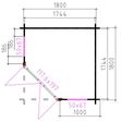 Foto von Interflex Blockhütte 2055 Plus - imprägniert