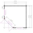 Foto von Interflex Blockhütte 3055 G - exterieur gecoat