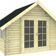 Foto von Interflex Blockhütte 3530 K - exterieur gecoat