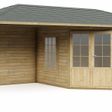 Foto von Interflex Blockhütte mit terrasse 3555 Z Plus