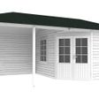 Foto von Interflex Blockhütte mit terrasse 3555 Z Plus - exterieur gecoat