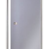 Foto der Ilogreen Dampfbadtür grau 89x209 cm 8 mm