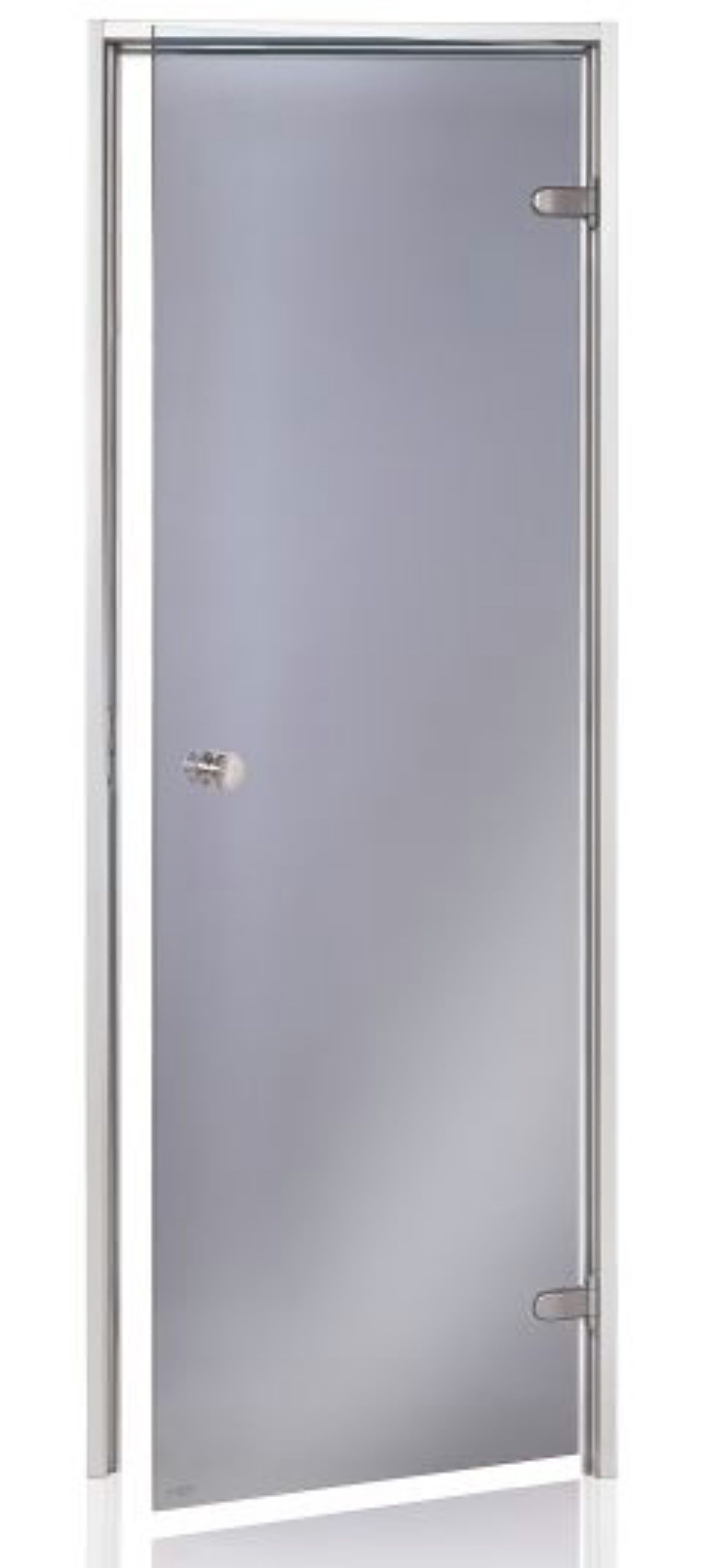 Foto der Ilogreen Dampfbadtür grau 89x209 cm 8 mm