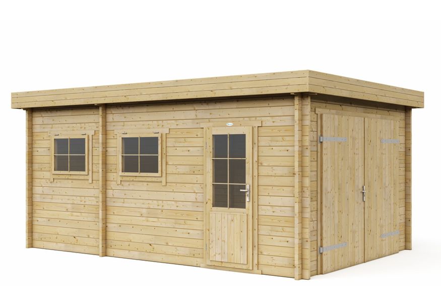 Interflex garage 3755 M - geïmpregneerd Foto van Interflex garage 3755 M - geïmpregneerd