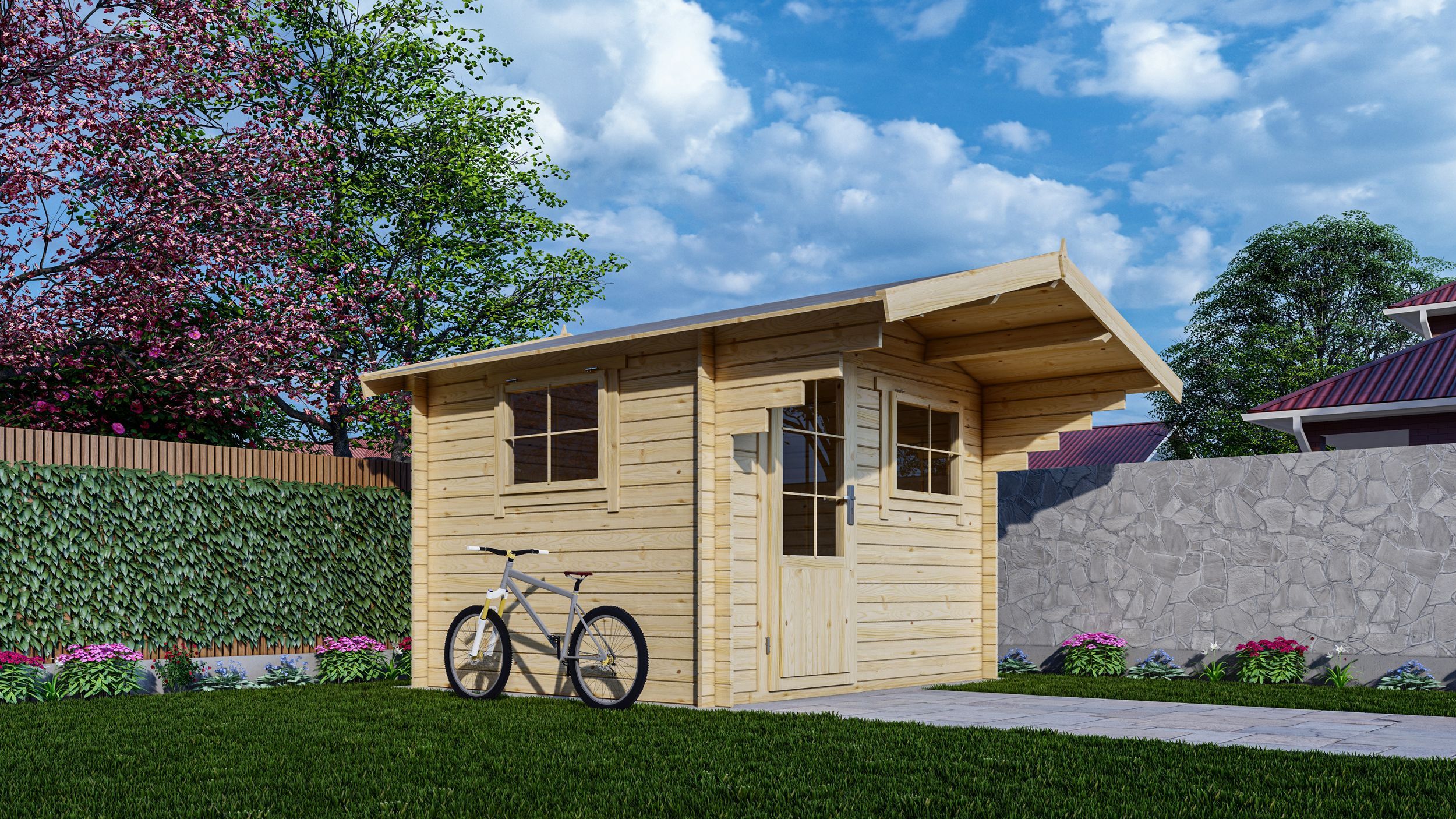 Foto van Interflex blokhut 3026