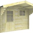 Foto van Interflex blokhut 3026 - exterieur gecoat
