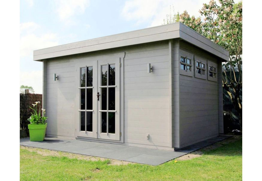 Azalp Blockhaus Ingmar 450x350 cm Foto von Azalp Blockhaus Ingmar 450x350 cm