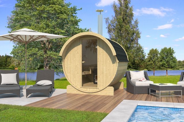 Foto van Interflex barrelsauna 2.2
