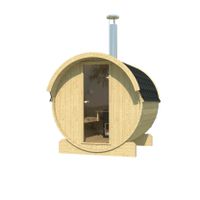Foto van Interflex barrelsauna 2.2