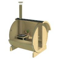 Foto van Interflex barrelsauna 2.2