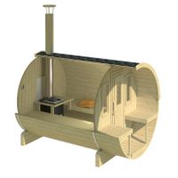Foto van Interflex barrelsauna 2.5
