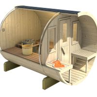 Foto van Interflex barrelsauna 2.8