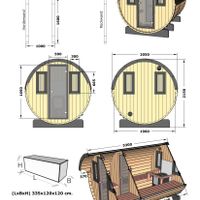 Foto van Interflex barrelsauna 3.3