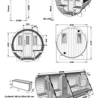 Foto van Interflex barrelsauna 4